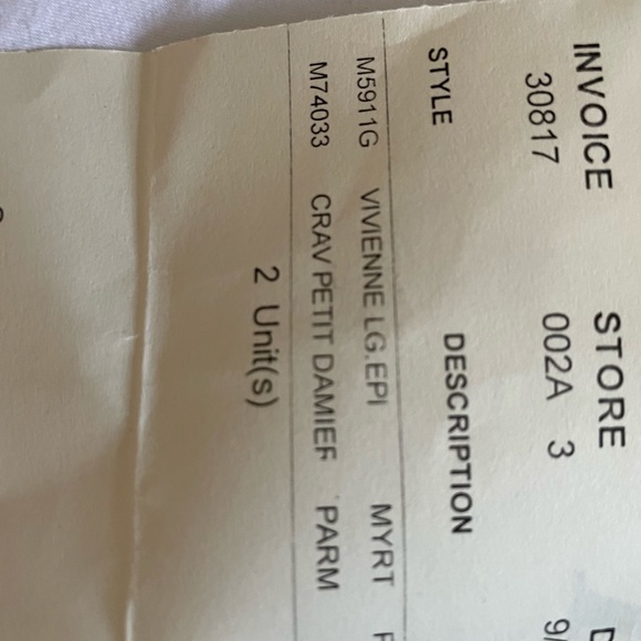 AUTHENTIC Louis Vuitton Vivienne Long purse - Picture 8 of 8